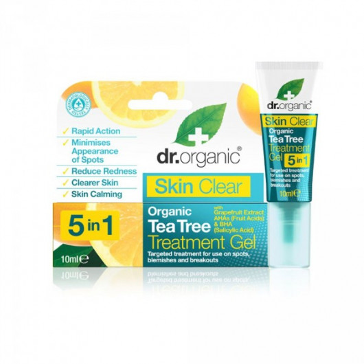 Gel Anti Imperfezioni Skin Clear Dr. Organic Tea Tree-2972-30