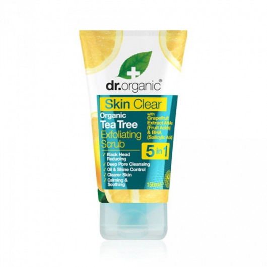 Scrub Esfoliante Skin Clear Dr. Organic Tea Tree-2968-30